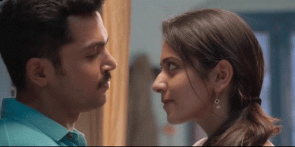 Rakul Preet Singh Kiss On Cheek GIF