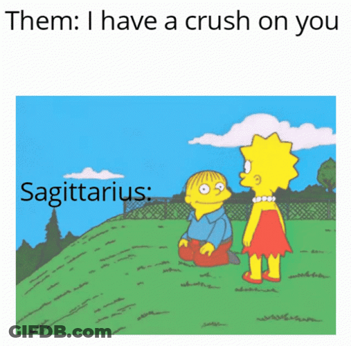 Ralph Wiggum Has Crush On Lisa Simpson GIF