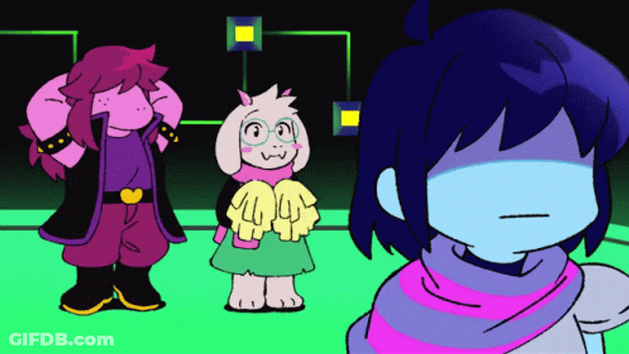 Ralsei Deltarune Cheerleading Dance GIF