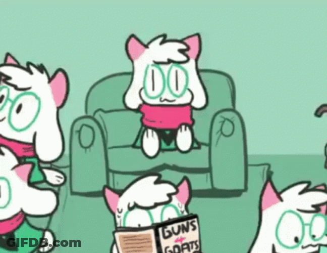 Ralsei Deltarune Chibi Dance Pop GIF