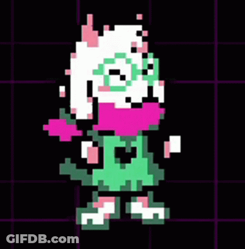 Ralsei Deltarune Cute Clap Pixel GIF