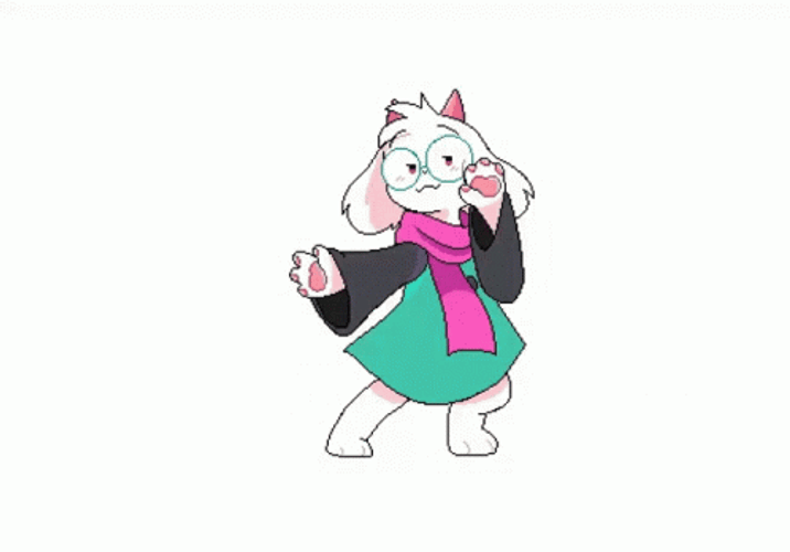 Ralsei Deltarune Cute Dance GIF