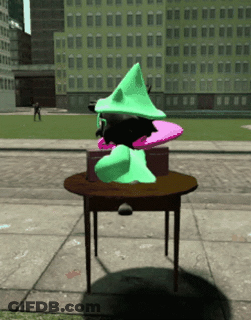 Ralsei Deltarune Cute Spin GIF