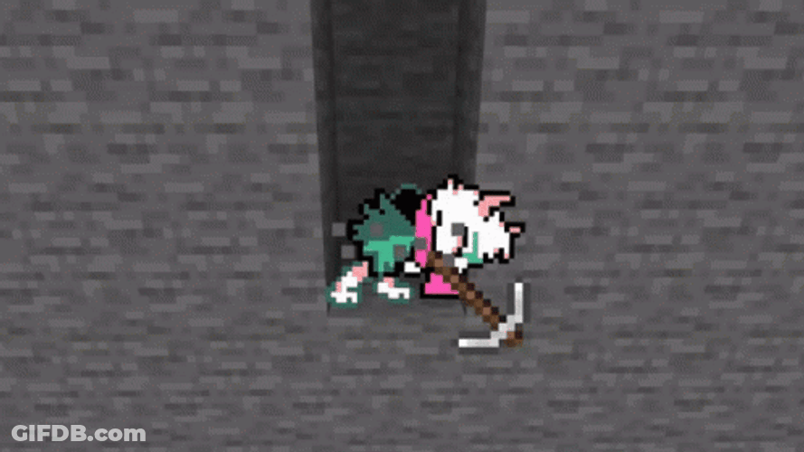 Ralsei Deltarune Excavating Pixel Fall GIF
