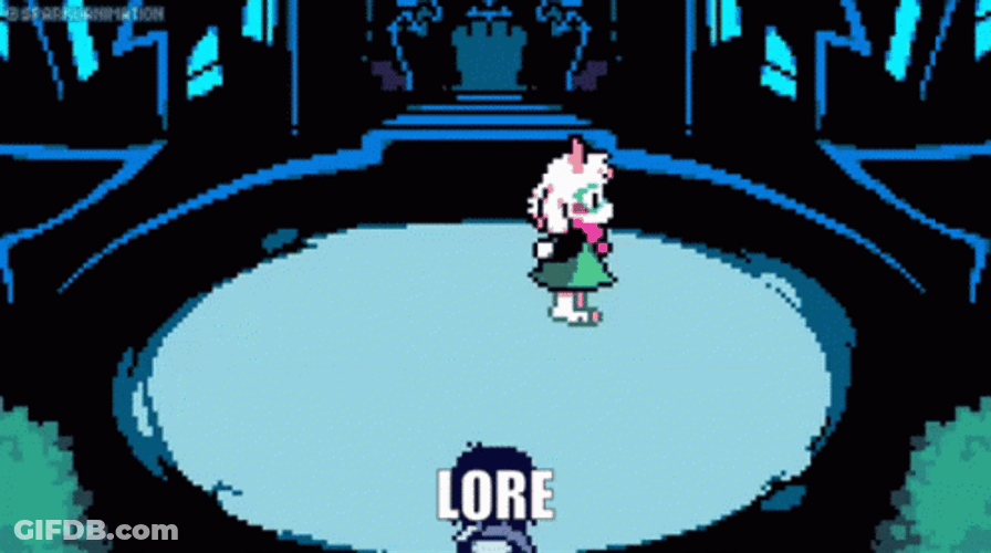 Ralsei Deltarune Lore Match GIF