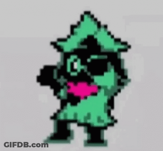 Ralsei Deltarune Pixel Dance Moves GIF