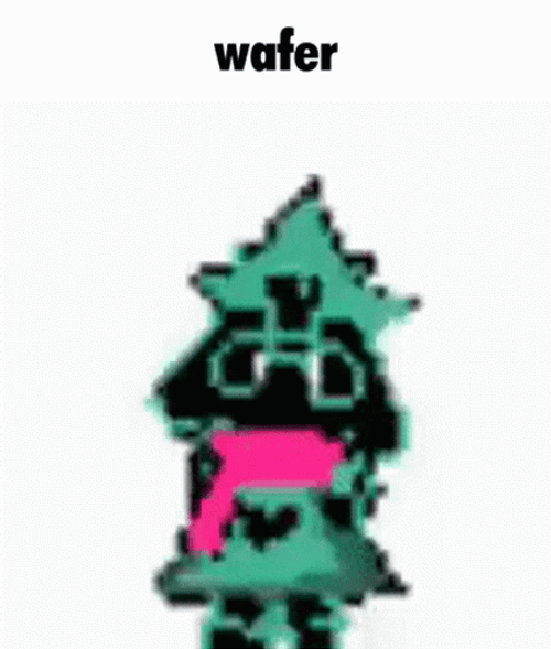 Ralsei Deltarune Pixel Dance Wafer GIF