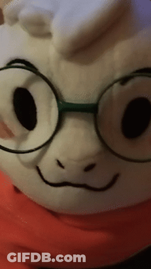 Ralsei Deltarune Plushie Stuff Toy GIF