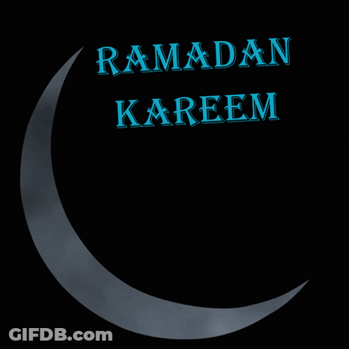 Ramadan Mubarak Crescent Church Vogue Fitness GIF