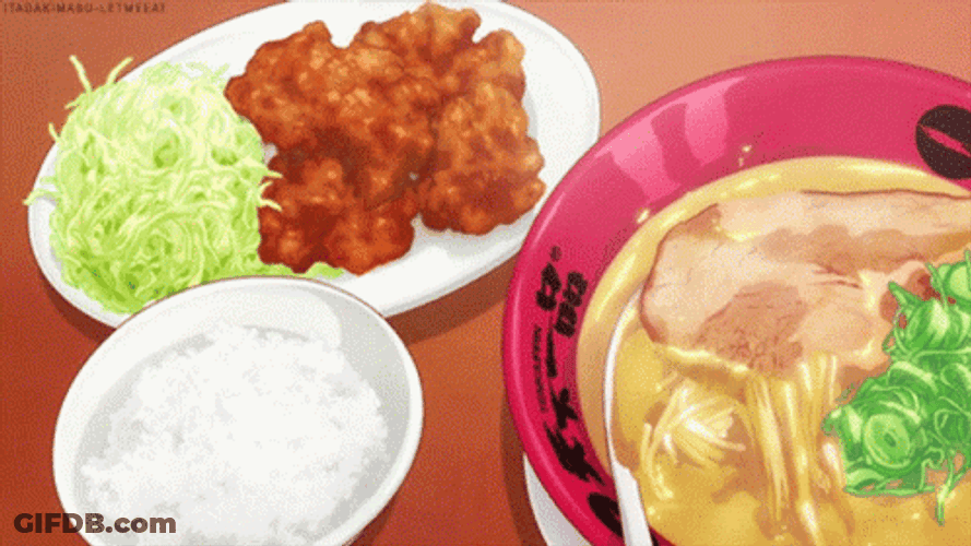 Ramen Food Wars GIF