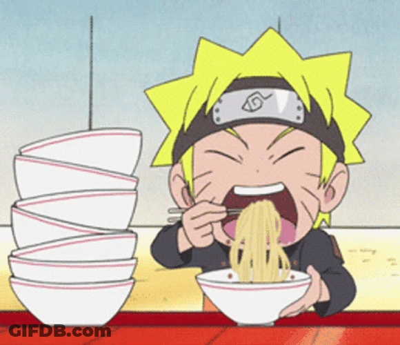 Ramen Love It Naruto GIF
