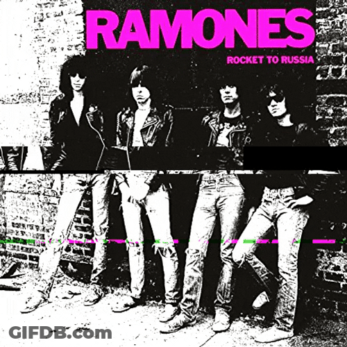 Ramon Ramones Rocket To Russia Poster GIF
