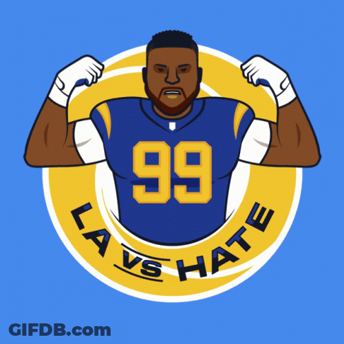 Rams Aaron Donald Sticker GIF