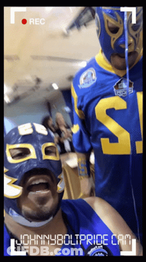 Rams Charger Celebrating GIF