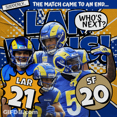 Rams Football Ad Says Match Ended Who's Next GIF