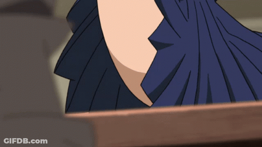 Ran Mori Stomping The Table GIF