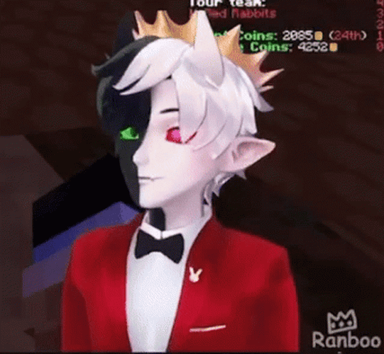 Ranboo Minecraft Falling GIF