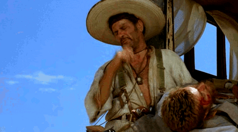 Ranchero Eli Wallach Sign Of The Cross GIF