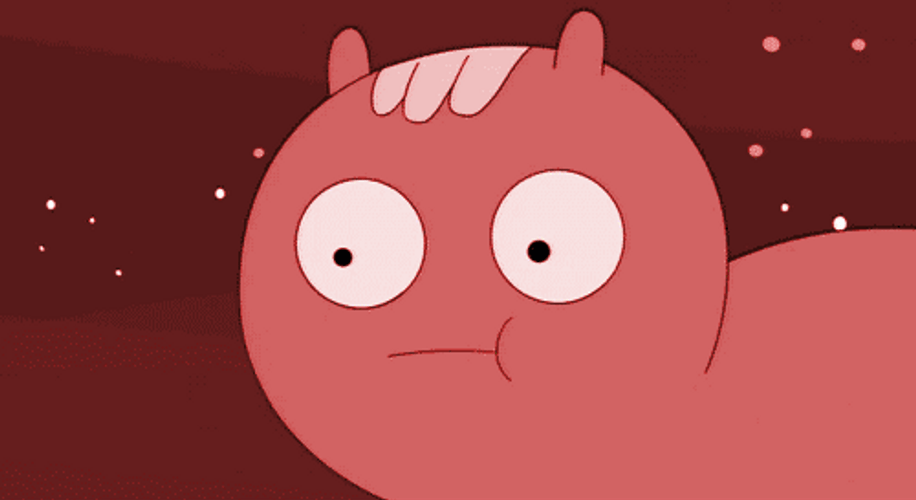 Random Animated Character Trippy Neon GIF