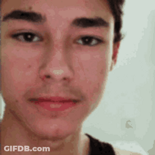 Random Guy Doing The Rock Eyebrow GIF