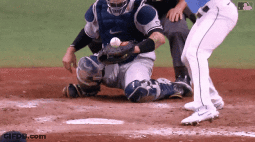 Randy Arozarena Ball Hit GIF