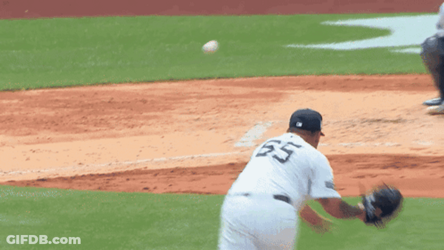 Randy Arozarena Chase The Ball GIF