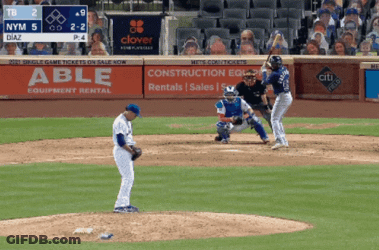 Randy Arozarena Failed To Hit The Ball GIF