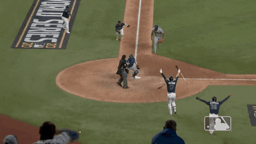 Randy Arozarena Ronaldo Celebration GIF