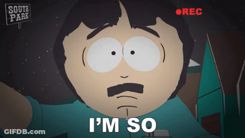 Randy From South Park Says I 'M So In Front Of A Camera GIF