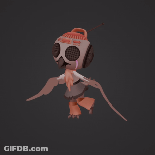 Randy From South Park Sitting On A Couch With Headphones GIF
