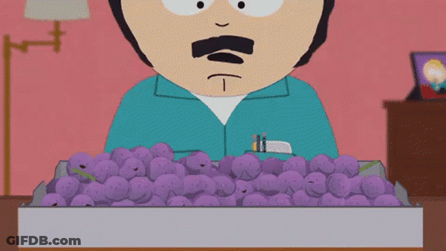 Randy Looking At Member Berries GIF