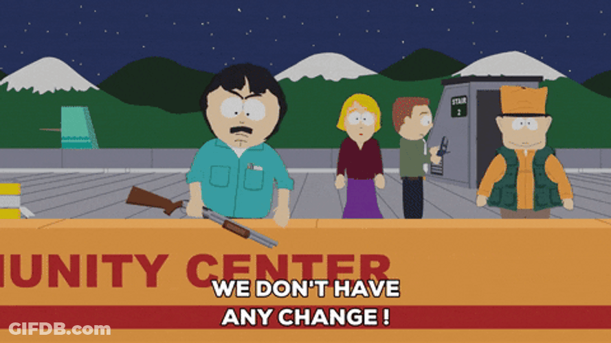 Randy Marsh Dont Have Spare Change GIF