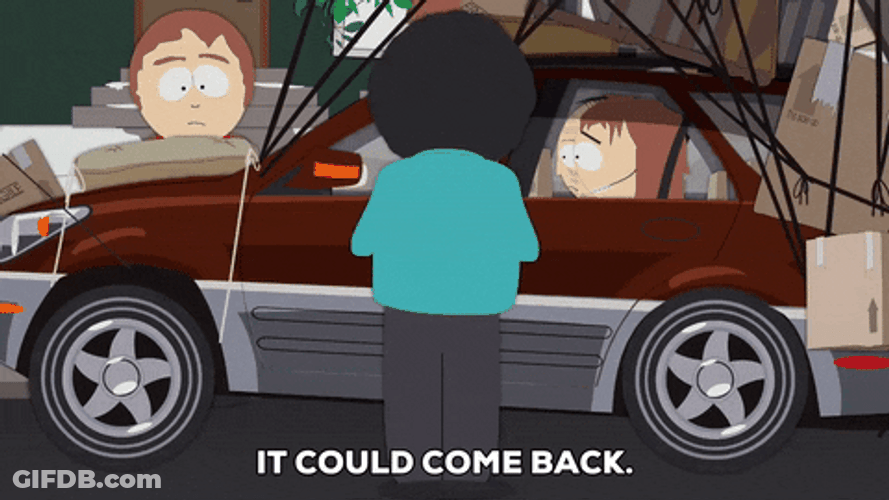 Randy Marsh Family Head Out To California GIF