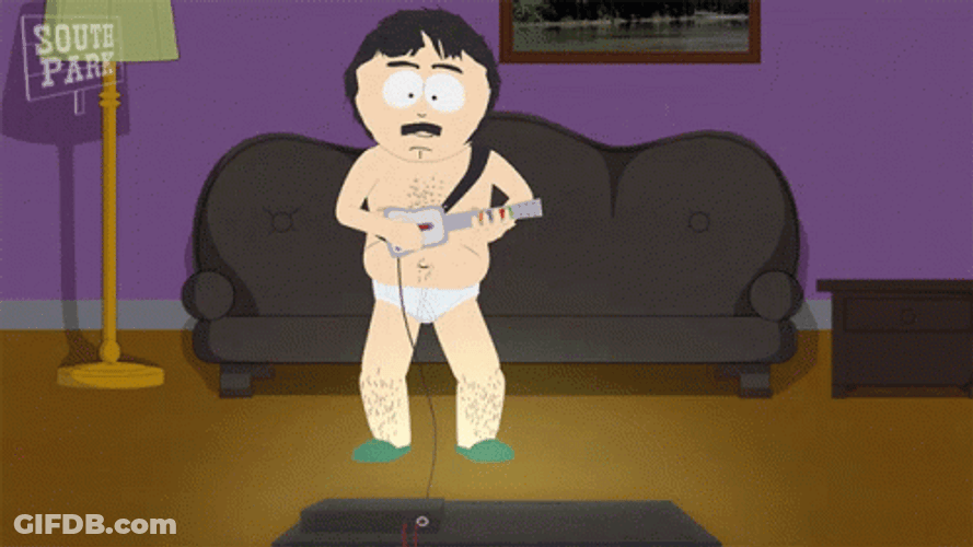 Randy Marsh Playing Guitar GIF