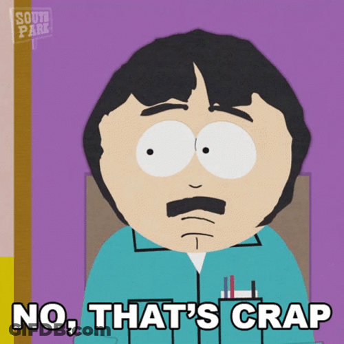 Randy Marsh Poop Being Upset GIF