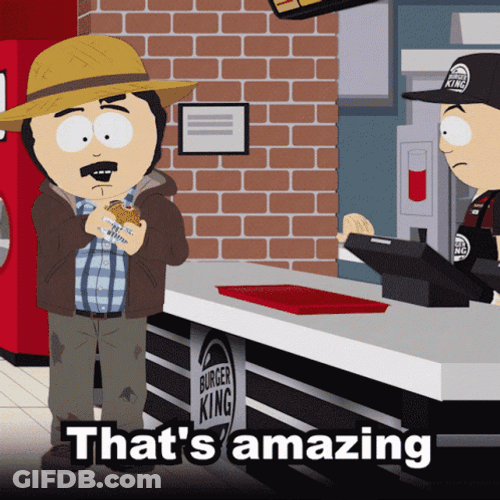 Randy Marsh Poop Fastfood Order GIF