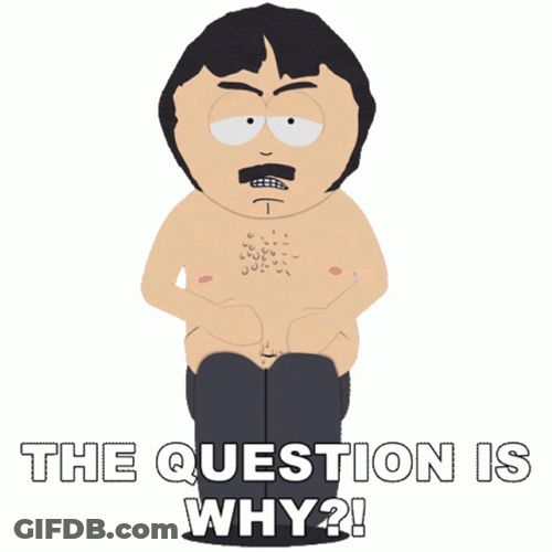 Randy Marsh Poop Having A Question GIF