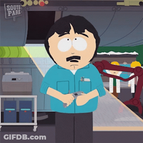 Randy Marsh Poop It's The Cops GIF