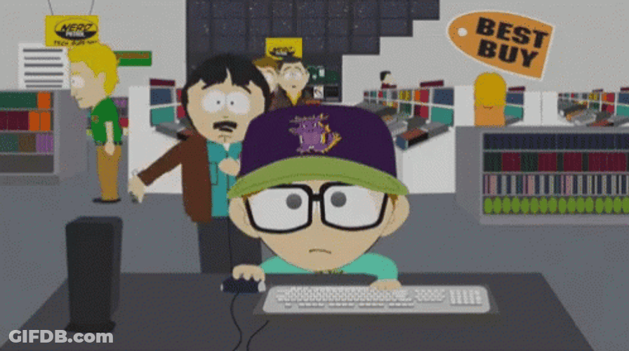 Randy Marsh Poop Move Away GIF