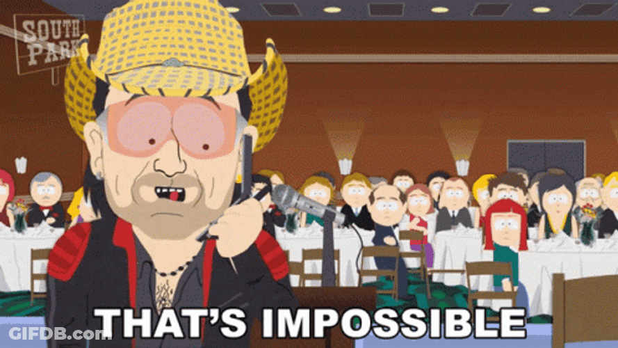 Randy Marsh Poop That's Impossible GIF