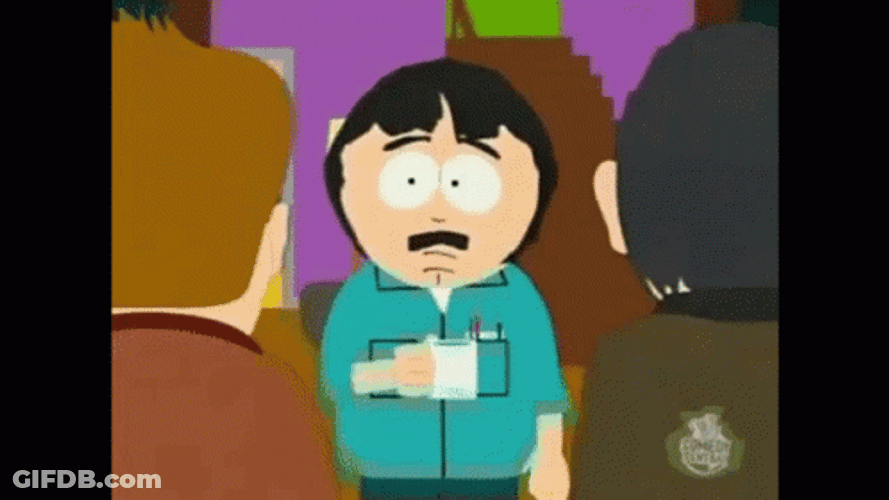 Randy Marsh Running Away GIF