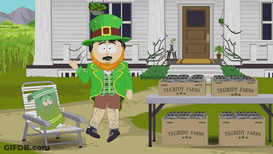 Randy Marsh St Patricks Day Dance GIF