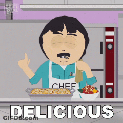 Randy Marsh Thumbs Up Saying Delicious GIF