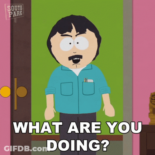 Randy Marsh What Are You Doing GIF