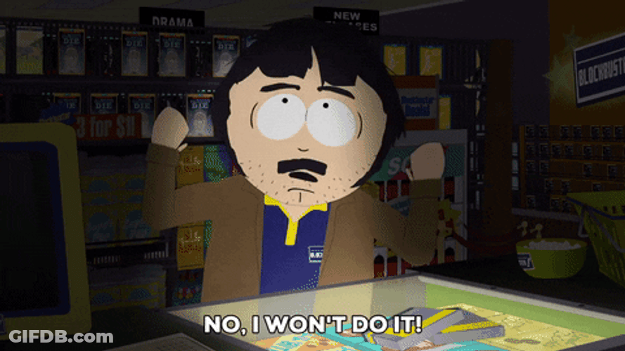 Randy Marsh Won't He Do It GIF