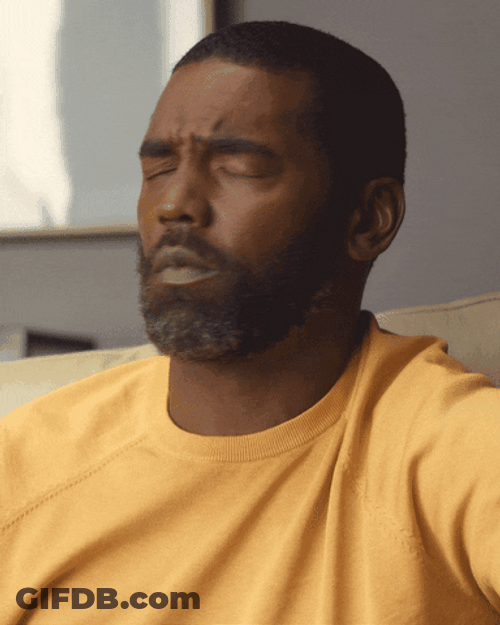 Randy Moss Twitched Brows Annoyed Reaction GIF