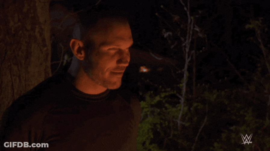 Randy Orton Campfire Sweet Smile GIF