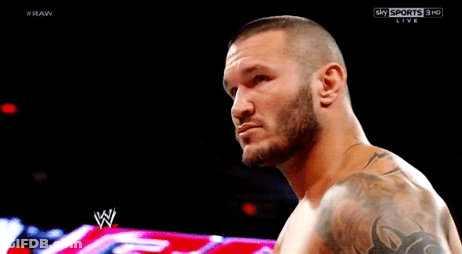 Randy Orton Deep Breath Anxious GIF