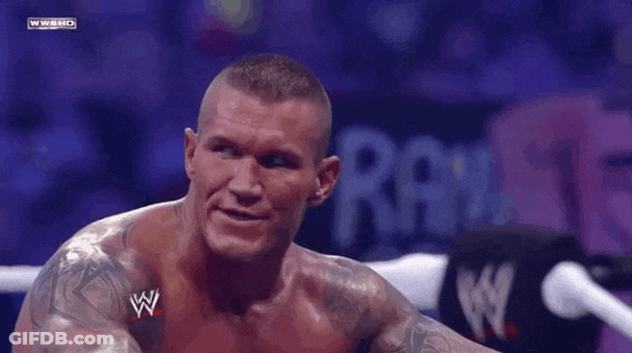 Randy Orton Fierce Reaction GIF