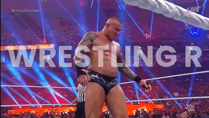 Randy Orton RKO On Royal Rumble GIF